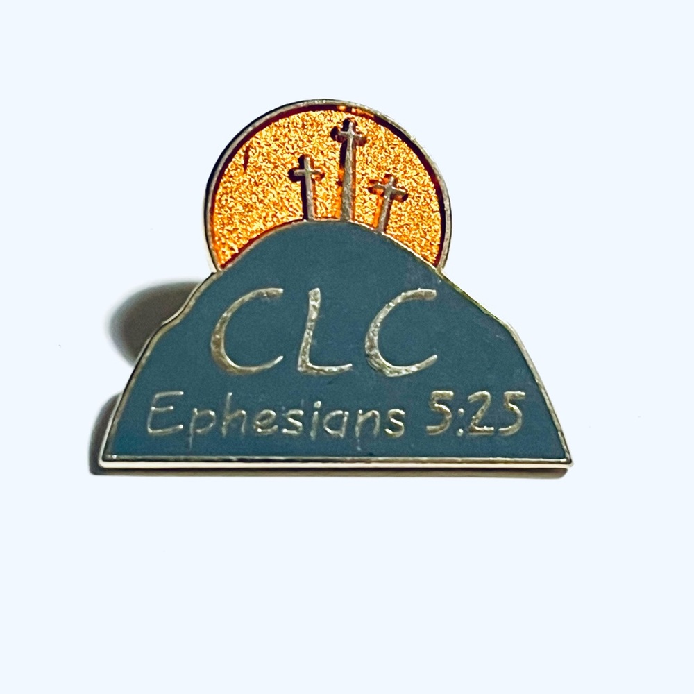 CLC Ephesians 5:25 Enamel Pin
